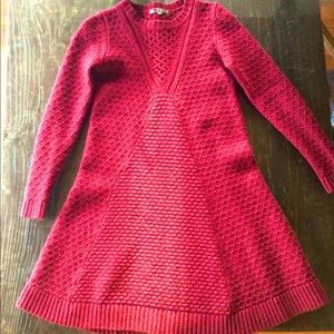 Alexander McQueen 100% wool baby doll dress, small